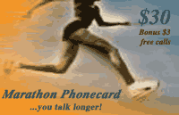 Marathon Phonecard $30