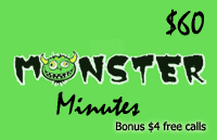 Monster Minutes $60