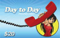 Day to Day Phonecard $20